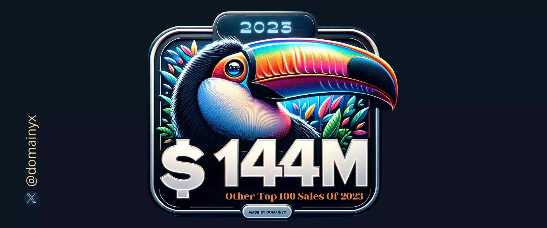 Navigating $144M in 2023: Domain Investment Triumphs