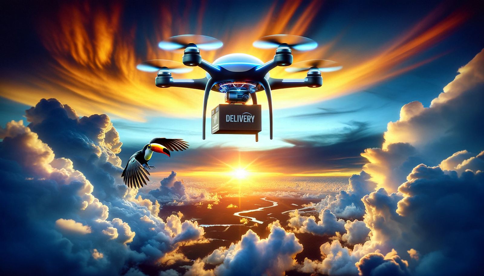 Soaring High: Drone Delivery New Age Of Convenience